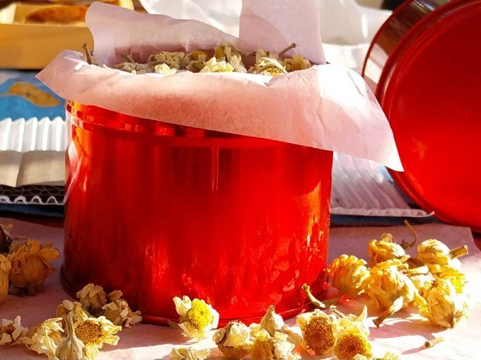 herboristerie de Fleurs de camomille Bio