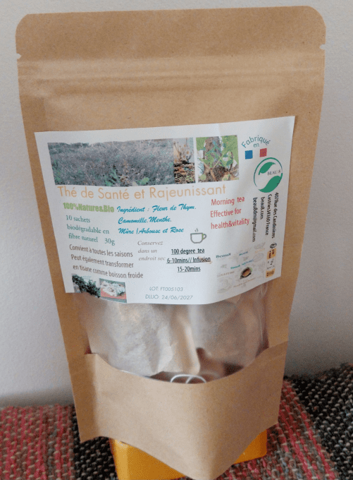 Infusion des herbes et fruits pour soulager l'indigestion